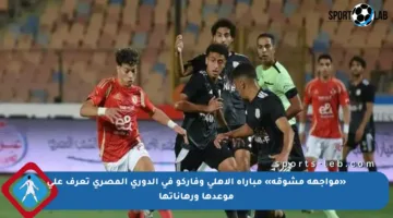 «مواجهة مشوقة» مباراة الأهلي وفاركو في الدوري المصري تعرف على موعدها ورهاناتها